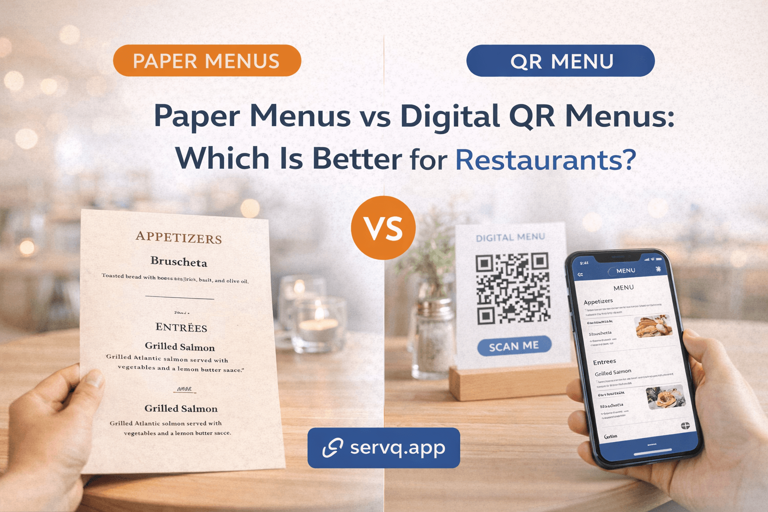 Paper Menus vs Digital QR Menus: Which Is Better for Restaurants?