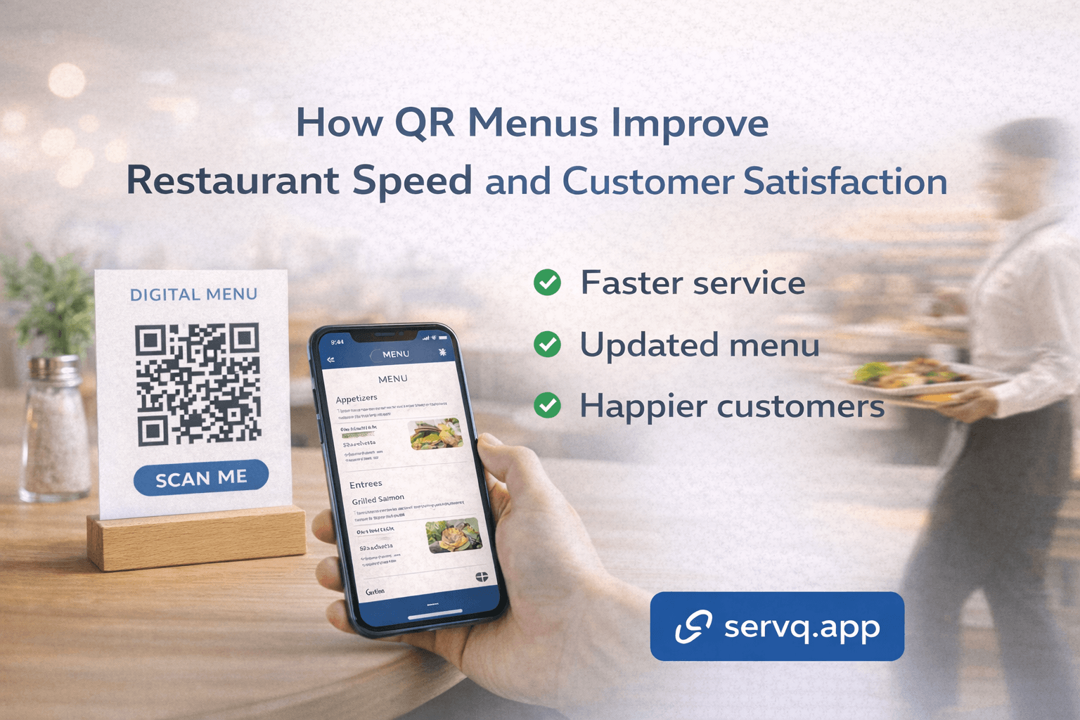How QR Menus Improve Restaurant Speed and Customer Satisfaction